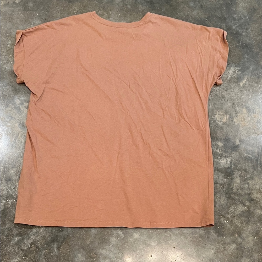 Authentic Balmain Paris Short Sleeve Tee - Rose Tan - Picture 4 of 5